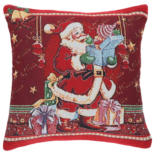 Santa Presents Pillow Set
Product description:
Measurements: - 40x40 cm
Quantity:- Set of 2 
Color: - Multi color