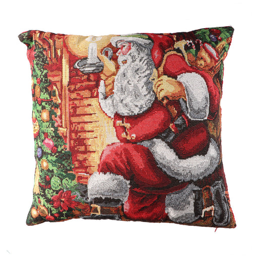 Santa Red Pillow Set
Product description:
Measurements: - 40x40cm
 Quantity:- Set of 2 
Color: - Multi Color 