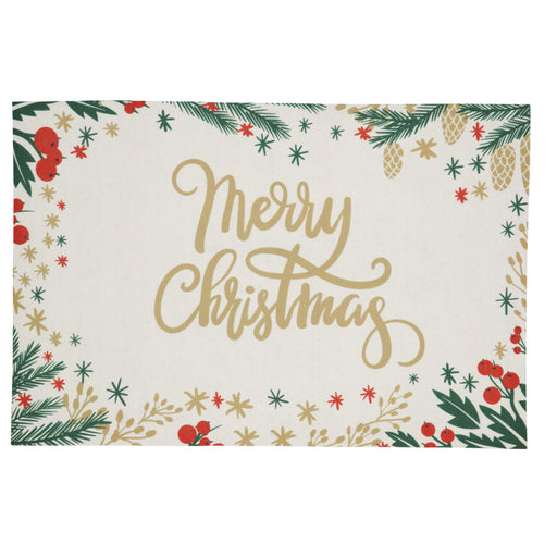 Merry Christmas Doormat
Product description:
Measurements: - 60x40 cm
Quantity:- 1
Color: - Multi Color