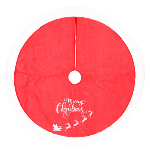 Tree Skirt Red/White
Product description:
Measurements: - 122x122 cm
Quantity:- 1

 
Color:
- Red
- White